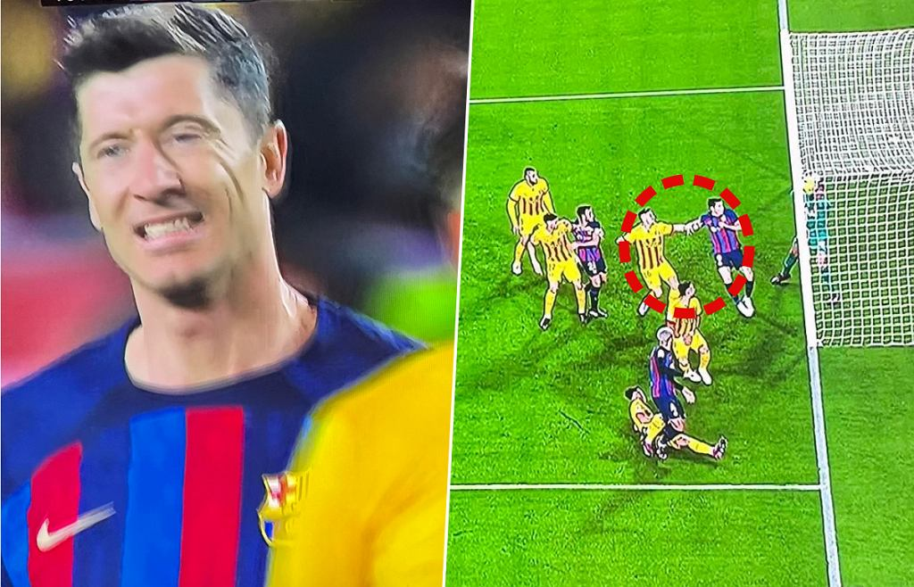 Lewandowski znowu cierpiał. Niepokojące obrazki na Camp Nou. “Ewidentny problem”