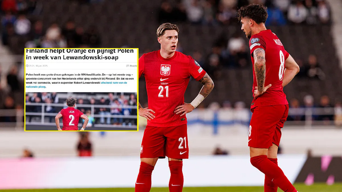 Holenderskie media piszą o meczu w Helsinkach. “Finlandia zadała cios Polsce”