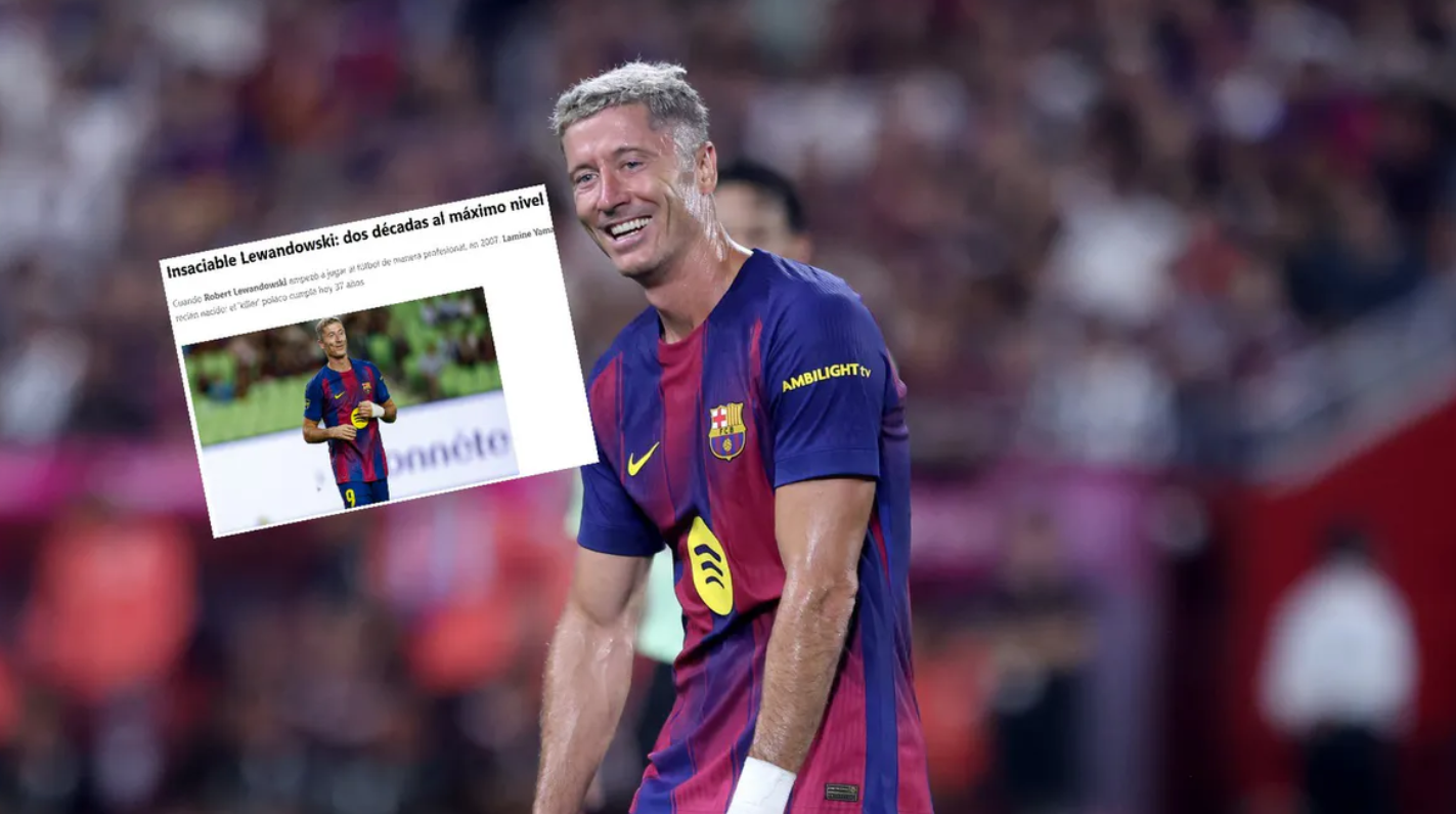 W dniu urodzin Hiszpanie nadali Lewandowskiemu nowy przydomek