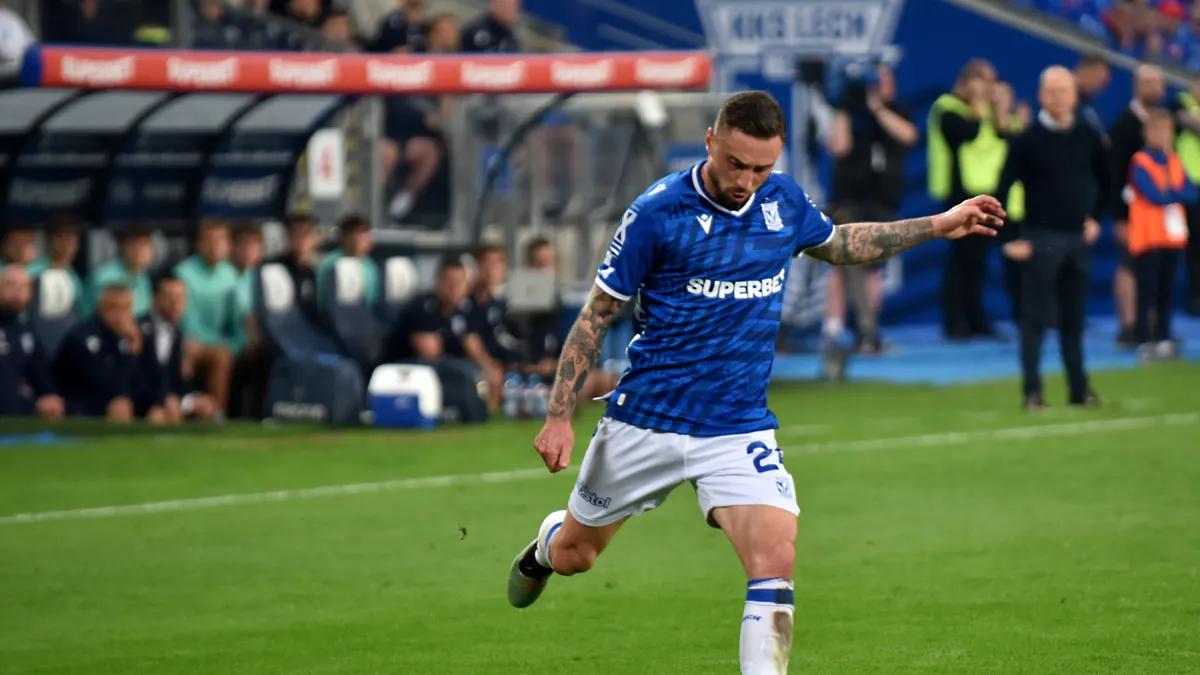 “Nie powinniśmy przegrać tego meczu”. Piłkarz Lecha rozczarowany po porażce