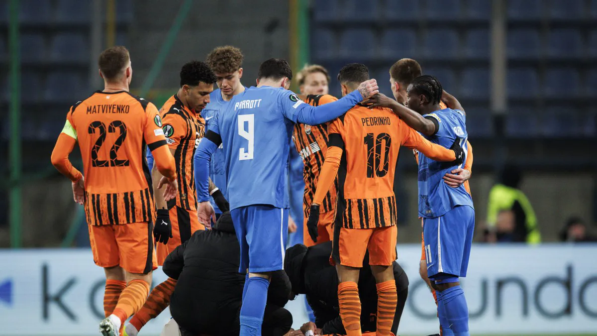 Stadion zamarł. Dramatyczne sceny w Krakowie