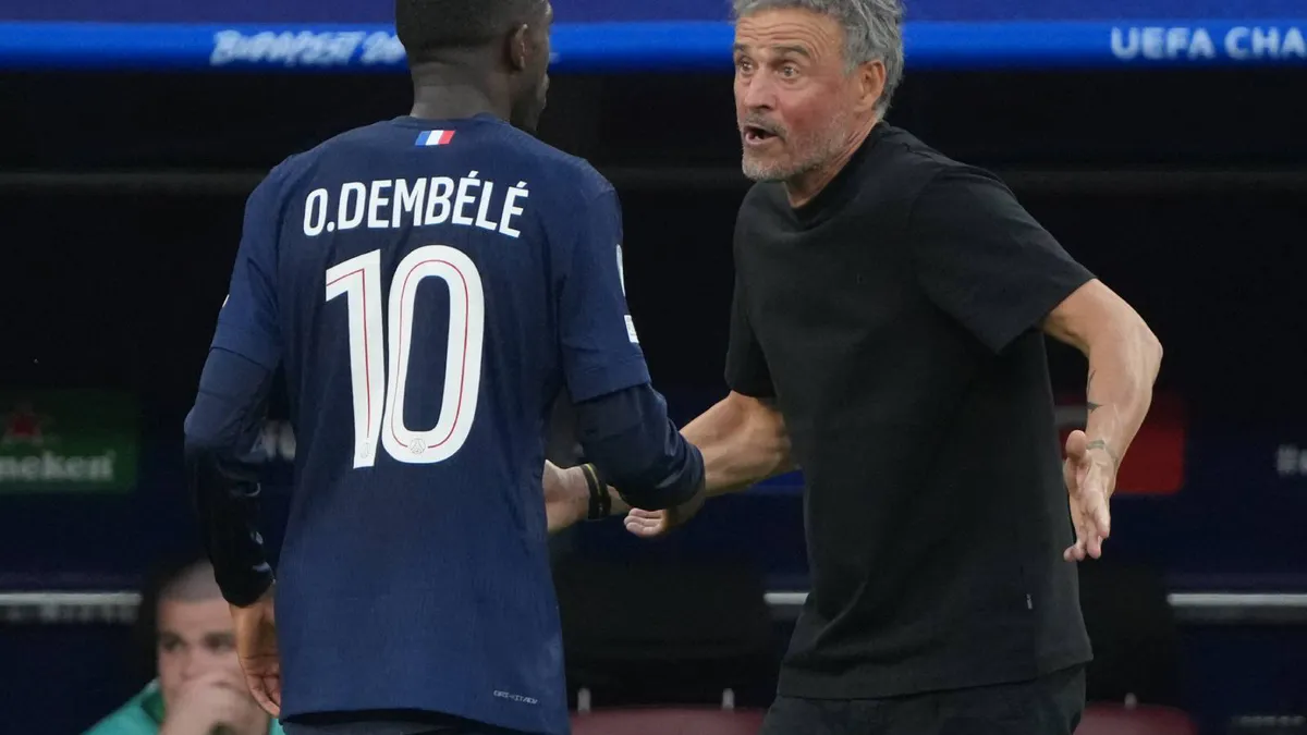 Enrique zakończył spekulacje. Dlatego Dembele nie trenuje